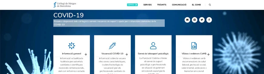 Meditecnologia, la resposta a les necessitats tecnològiques del Col·legi de Metges de Barcelona